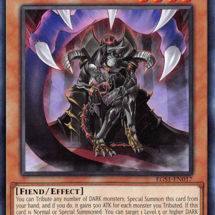 Duke Shade, the Sinister Shadow Lord [EGS1-EN017] Common