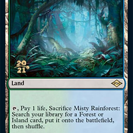 Misty Rainforest [Modern Horizons 2 Prerelease Promos]