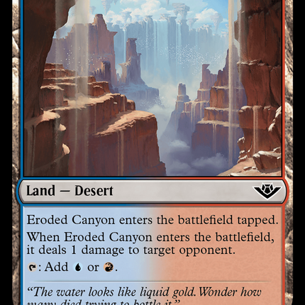Eroded Canyon [Outlaws of Thunder Junction]