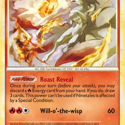 Ninetales (7/123) [HeartGold & SoulSilver: Base Set]