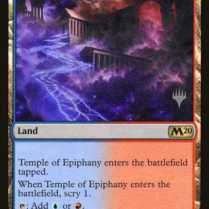 Temple of Epiphany (Promo Pack) [Core Set 2020 Promos]