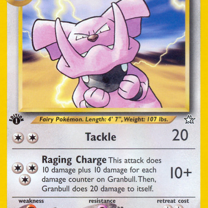 Granbull (37/111) [Neo Genesis 1st Edition]