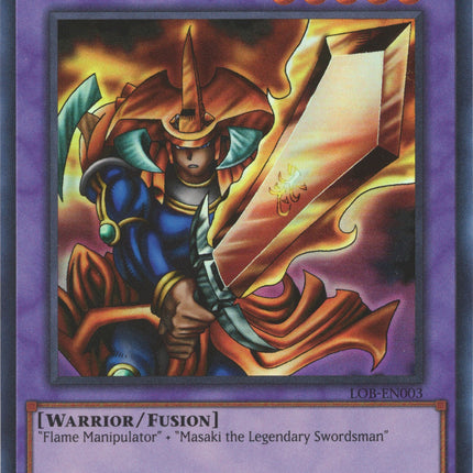 Flame Swordsman (25th Anniversary) [LOB-EN003] Super Rare