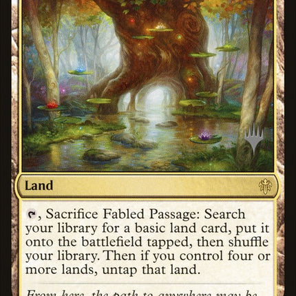Fabled Passage (Promo Pack) [Throne of Eldraine Promos]