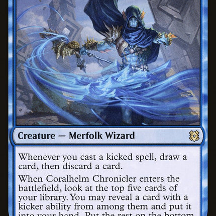 Coralhelm Chronicler [Zendikar Rising]