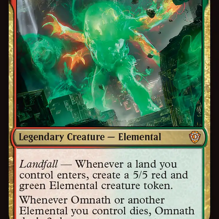 Omnath, Locus of Rage [Lorwyn Eclipsed Commander]