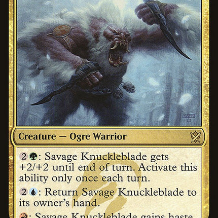 Savage Knuckleblade [Mystery Booster]