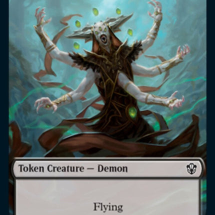 Demon // Fungus Beast Double-Sided Token [Commander 2021 Tokens]