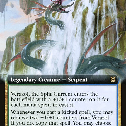 Verazol, the Split Current (Extended Art) [Zendikar Rising]