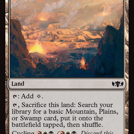 Shattered Landscape [Tarkir: Dragonstorm Commander]