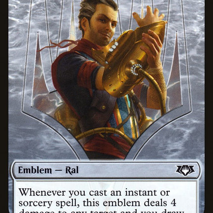 Ral, Izzet Viceroy Emblem [Mythic Edition Tokens]