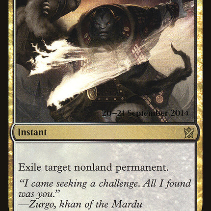 Utter End [Khans of Tarkir Prerelease Promos]