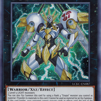 Number S39: Utopia the Lightning [LCKC-EN087] Secret Rare