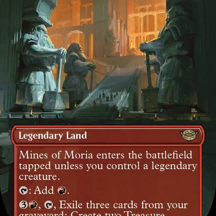 Mines of Moria (Borderless Alternate Art) (Surge Foil) (753) [The Lord of the Rings: Tales of Middle-Earth]