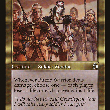 Putrid Warrior [The List]