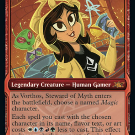 Vorthos, Steward of Myth (Showcase) [Unfinity]