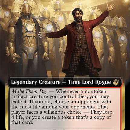 The Master, Gallifrey's End (Extended Art) (Surge Foil) [Doctor Who]