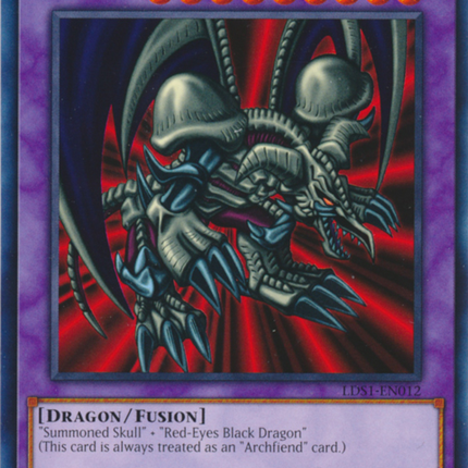 Black Skull Dragon [LDS1-EN012] Common