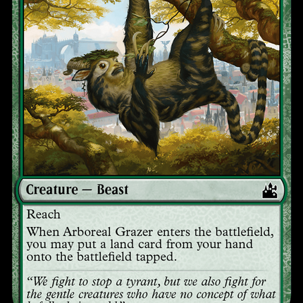 Arboreal Grazer [Ravnica Remastered]