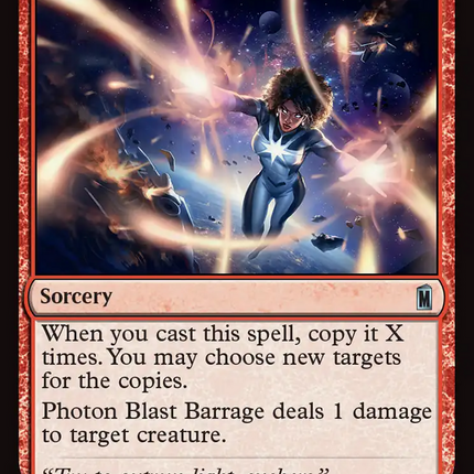 Photon Blast Barrage [Marvel Super Heroes]