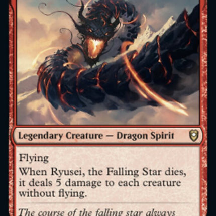Ryusei, the Falling Star [Commander Legends: Battle for Baldur's Gate]