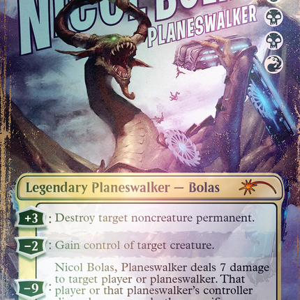 Nicol Bolas, Planeswalker (Rainbow Foil) [Secret Lair Drop Series]