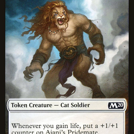 Ajani's Pridemate Token [Core Set 2020 Tokens]
