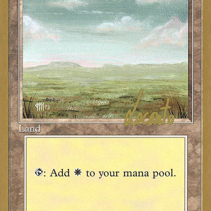 Plains (ml364) (Michael Loconto) [Pro Tour Collector Set]