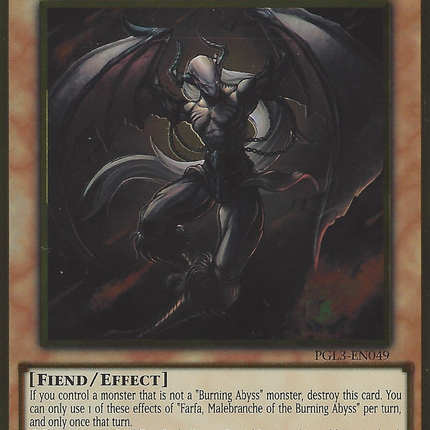 Farfa, Malebranche of the Burning Abyss [PGL3-EN049] Gold Rare