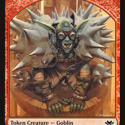 Goblin (010) // Wrenn and Six Emblem Double-Sided Token [Modern Horizons Tokens]