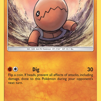 Trapinch (108/236) [Sun & Moon: Cosmic Eclipse]
