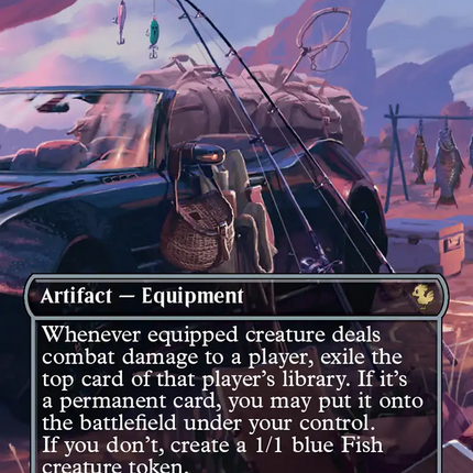 Fishing Gear (Borderless) [FINAL FANTASY Commander]