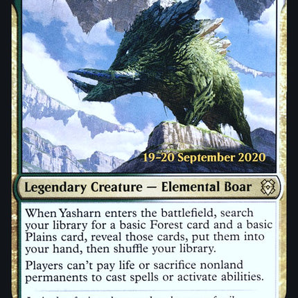 Yasharn, Implacable Earth [Zendikar Rising Prerelease Promos]