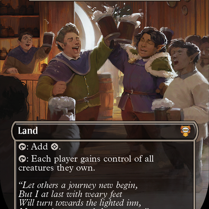 Green Dragon Inn - Homeward Path (Surge Foil Realms and Relics) [The Lord of the Rings: Tales of Middle-Earth Commander]