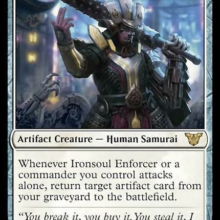 Ironsoul Enforcer [Kamigawa: Neon Dynasty Commander]