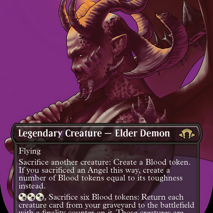 Shilgengar, Sire of Famine (Borderless) [Modern Horizons 3]