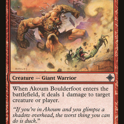Akoum Boulderfoot [Rise of the Eldrazi]