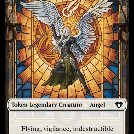 Copy (54) // Avacyn Double-Sided Token [Commander Masters Tokens]
