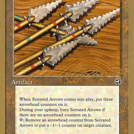 Serrated Arrows (Leon Lindback) [Pro Tour Collector Set]