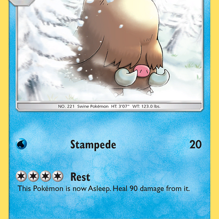Piloswine (20/111) [Sun & Moon: Crimson Invasion]