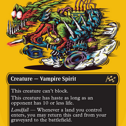 Bloodghast (Borderless) (First-Place Foil) [Aetherdrift]