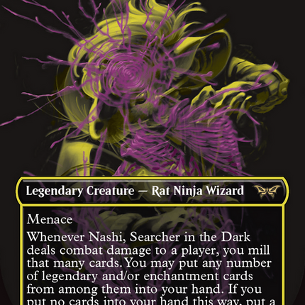 Nashi, Searcher in the Dark (Showcase) [Duskmourn: House of Horror]