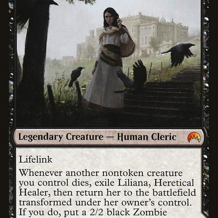 Liliana, Heretical Healer // Liliana, Defiant Necromancer [Magic Origins]