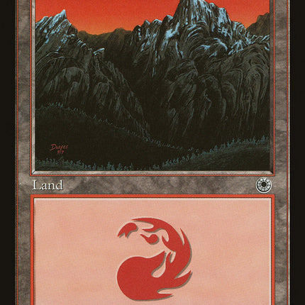 Mountain (9/7 Signature / Peak on Left) [Portal]