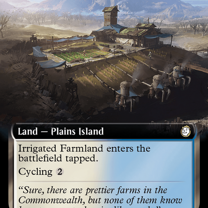 Irrigated Farmland (Extended Art) (Surge Foil) [Fallout]