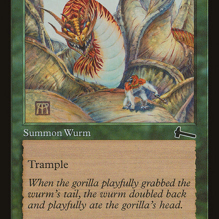 Yavimaya Wurm [Urza's Legacy]