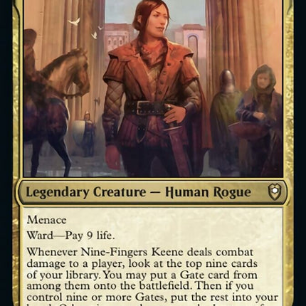 Nine-Fingers Keene [Commander Legends: Battle for Baldur's Gate]