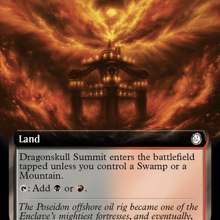 Dragonskull Summit (Extended Art) (Surge Foil) [Fallout]