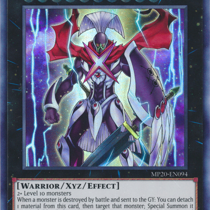 Number XX: Utopic Dark Infinity [MP20-EN094] Super Rare