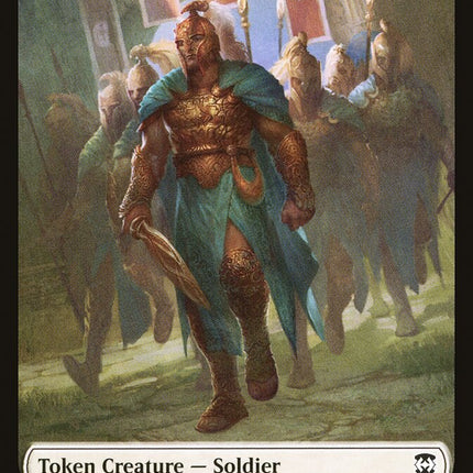 Bird (005) // Soldier Double-Sided Token [Kaldheim Commander Tokens]